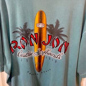 Men’s Ron Jon comfort color shirt.
